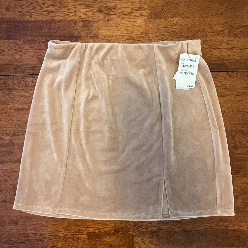 NWT Nordstrom Velvet Skirt